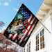 Love Fishing America Flag | Garden Flag | Double Sided House Flag - GIFTCUSTOM