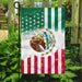 Mexican American Flag | Garden Flag | Double Sided House Flag - GIFTCUSTOM