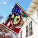 Mexican American Flag | Garden Flag | Double Sided House Flag - GIFTCUSTOM