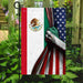 Mexican American Flag | Garden Flag | Double Sided House Flag - GIFTCUSTOM