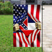 Mississippi And American Flag | Garden Flag | Double Sided House Flag - GIFTCUSTOM