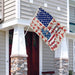 Motocross American US Flag | Garden Flag | Double Sided House Flag - GIFTCUSTOM