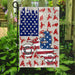 Motocross American US Flag | Garden Flag | Double Sided House Flag - GIFTCUSTOM