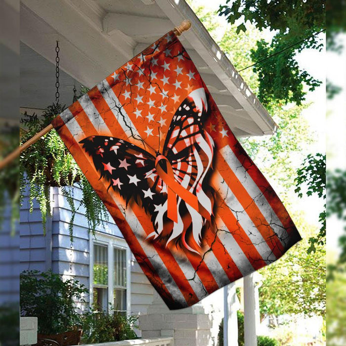 Multiple Sclerosis Awareness Flag | Garden Flag | Double Sided House Flag - GIFTCUSTOM