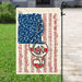 Music Notes America Flag | Garden Flag | Double Sided House Flag - GIFTCUSTOM