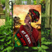 My Blood My People My Land Africa Flag | Garden Flag | Double Sided House Flag - GIFTCUSTOM