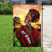 My Blood My People My Land Africa Flag | Garden Flag | Double Sided House Flag - GIFTCUSTOM