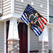 My Nation My Heritage ��� Scotland And American Flag | Garden Flag | Double Sided House Flag - GIFTCUSTOM