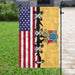 New Jersey And American Flag | Garden Flag | Double Sided House Flag - GIFTCUSTOM