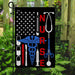 Nurse American Flag | Garden Flag | Double Sided House Flag - GIFTCUSTOM