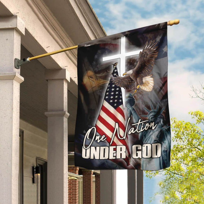 One Nation Under God America Flag - GIFTCUSTOM