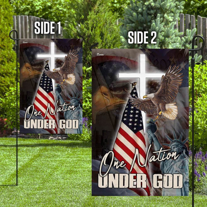 One Nation Under God America Flag - GIFTCUSTOM