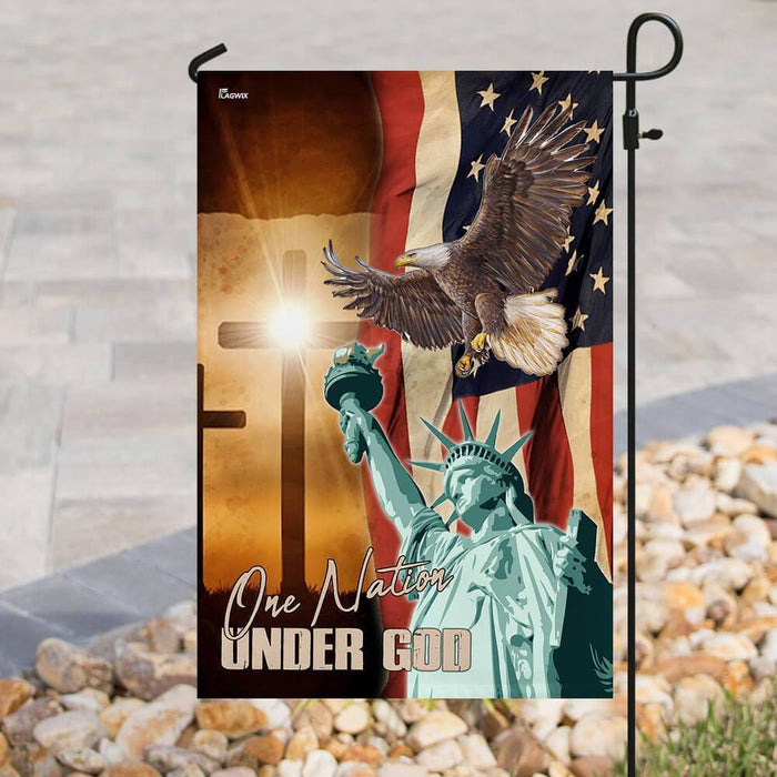 One Nation Under God America Flag - GIFTCUSTOM