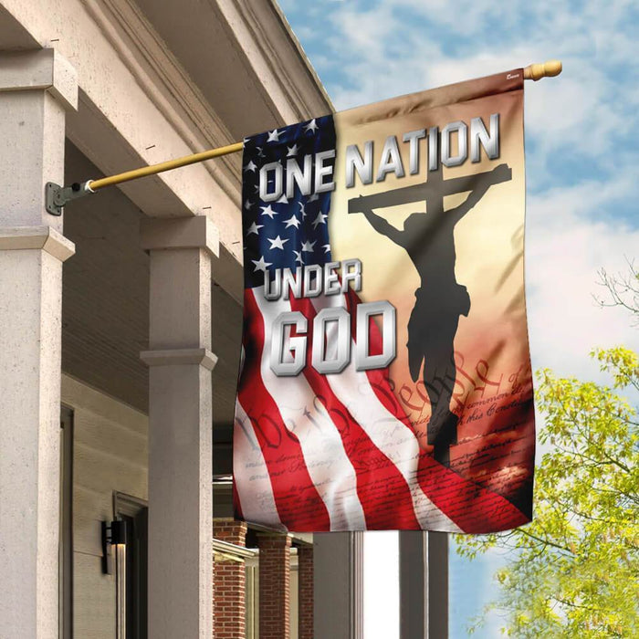 One Nation Under God Flag - GIFTCUSTOM