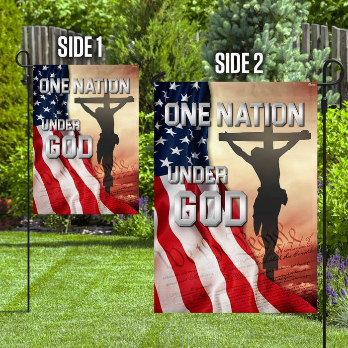 One Nation Under God Flag - GIFTCUSTOM