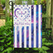 Peace Love Care Caregiver Flag | Garden Flag | Double Sided House Flag - GIFTCUSTOM