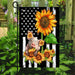 Pig Sunflower American Flag | Garden Flag | Double Sided House Flag - GIFTCUSTOM