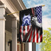 Pit Bull American Flag | Garden Flag | Double Sided House Flag - GIFTCUSTOM