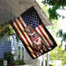 Pit bull American Flag | Garden Flag | Double Sided House Flag - GIFTCUSTOM