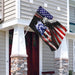 Pit Bull American Flag | Garden Flag | Double Sided House Flag - GIFTCUSTOM