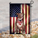 Pit bull American Flag | Garden Flag | Double Sided House Flag - GIFTCUSTOM