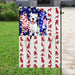 Pit Bull Lover Happy Flag | Garden Flag | Double Sided House Flag - GIFTCUSTOM