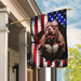 Pitbull American Flag | Garden Flag | Double Sided House Flag - GIFTCUSTOM