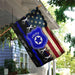 Police Officer American Flag | Garden Flag | Double Sided House Flag - GIFTCUSTOM