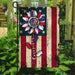 Proud Caregiver American Flag | Garden Flag | Double Sided House Flag - GIFTCUSTOM