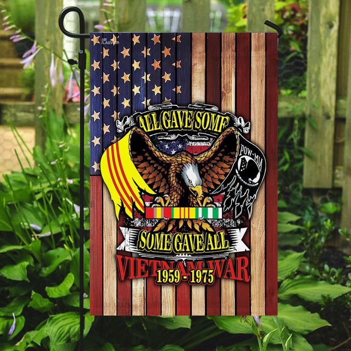 Proud Vietnam Veteran Flag | Garden Flag | Double Sided House Flag - GIFTCUSTOM