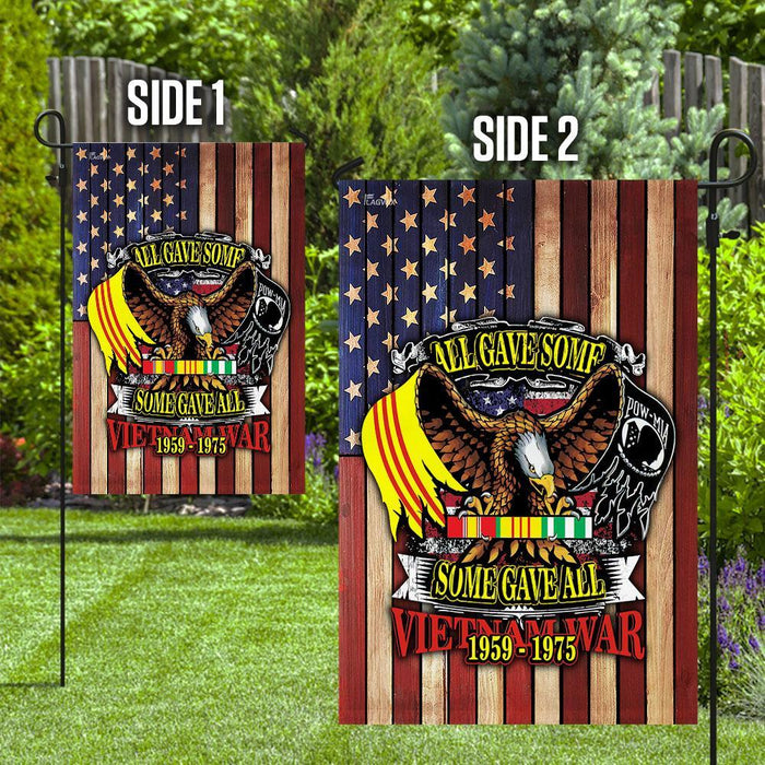 Proud Vietnam Veteran Flag | Garden Flag | Double Sided House Flag - GIFTCUSTOM