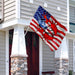 Puerto Rico American Flag | Garden Flag | Double Sided House Flag - GIFTCUSTOM