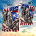 Puerto Rico American Flag | Garden Flag | Double Sided House Flag - GIFTCUSTOM