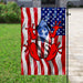 Puerto Rico American Flag | Garden Flag | Double Sided House Flag - GIFTCUSTOM