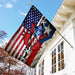 Puerto Rico American Flag | Garden Flag | Double Sided House Flag - GIFTCUSTOM