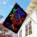 Rise From Your Ashes Phoenix LGBT Flag | Garden Flag | Double Sided House Flag - GIFTCUSTOM