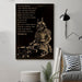 Samurai Canvas and Poster ��� i was born to be the warrior wall decor visual art - GIFTCUSTOM