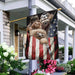 Sloth American Flag | Garden Flag | Double Sided House Flag - GIFTCUSTOM