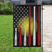 Softball American Flag | Garden Flag | Double Sided House Flag - GIFTCUSTOM