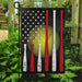 Softball American Flag | Garden Flag | Double Sided House Flag - GIFTCUSTOM