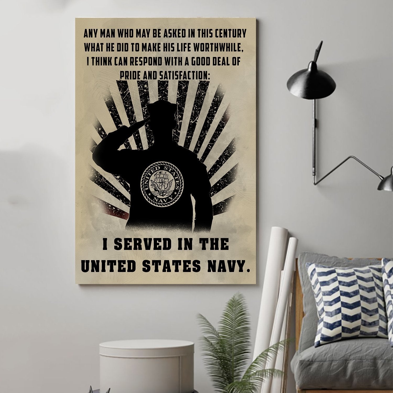 soldier Canvas and Poster ��� any man wall decor visual art - GIFTCUSTOM