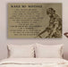 soldier Canvas and Poster ��� make no mistake wall decor visual art - GIFTCUSTOM