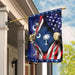 South Carolina And American Flag | Garden Flag | Double Sided House Flag - GIFTCUSTOM