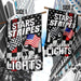 Stars, Stripes And Dirt Track Lights Flag | Garden Flag | Double Sided House Flag - GIFTCUSTOM