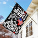 Stars, Stripes And Dirt Track Lights Flag | Garden Flag | Double Sided House Flag - GIFTCUSTOM