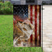 Striped Bass Fishing Flag | Garden Flag | Double Sided House Flag - GIFTCUSTOM