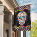 Sugar Skull Mandala Flag | Garden Flag | Double Sided House Flag - GIFTCUSTOM