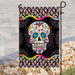 Sugar Skull Mandala Flag | Garden Flag | Double Sided House Flag - GIFTCUSTOM