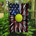 Tennis American Flag | Garden Flag | Double Sided House Flag - GIFTCUSTOM