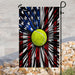 Tennis American Flag | Garden Flag | Double Sided House Flag - GIFTCUSTOM